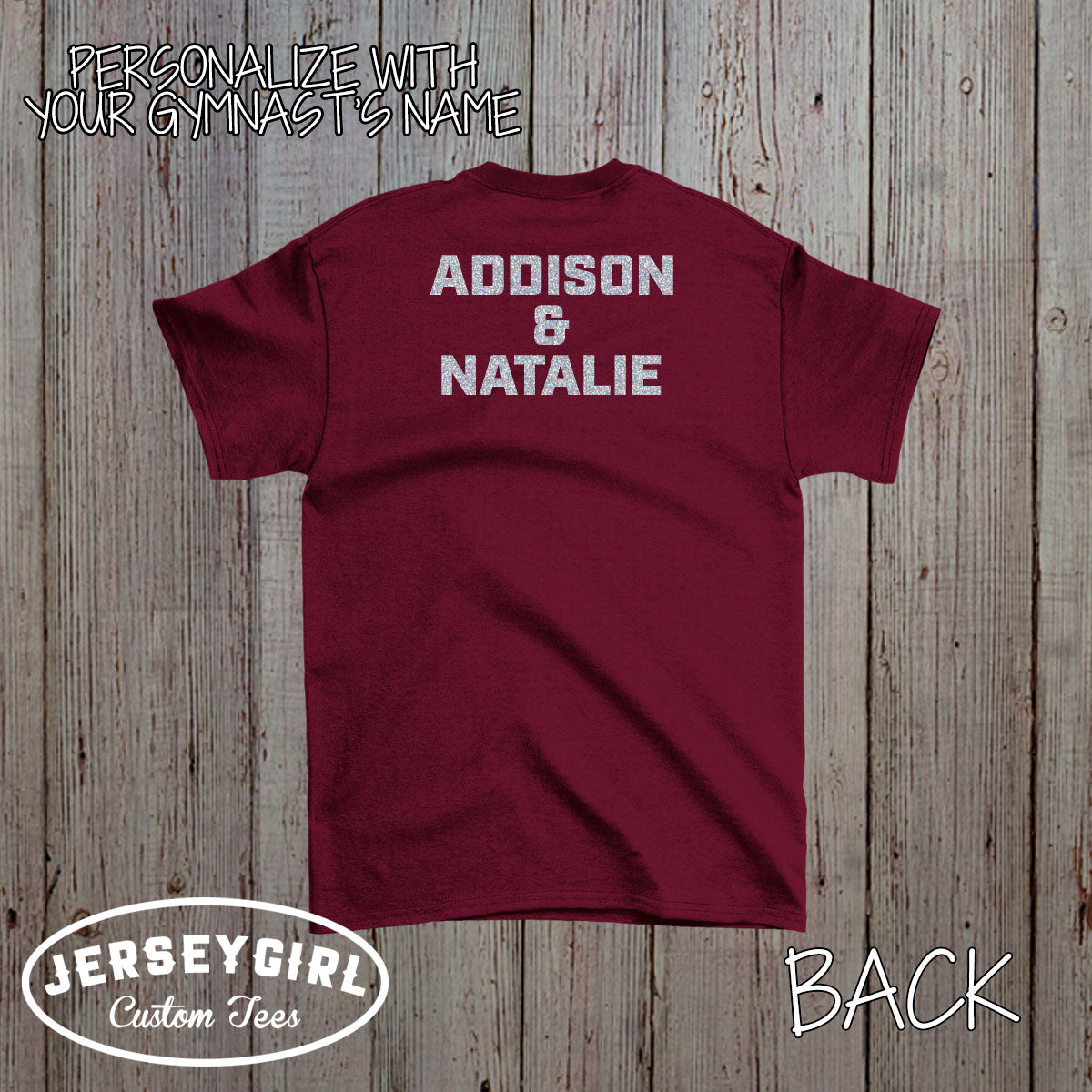 custom gymnastics Nana shirt