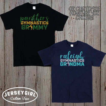 custom gymnastics Nana shirt