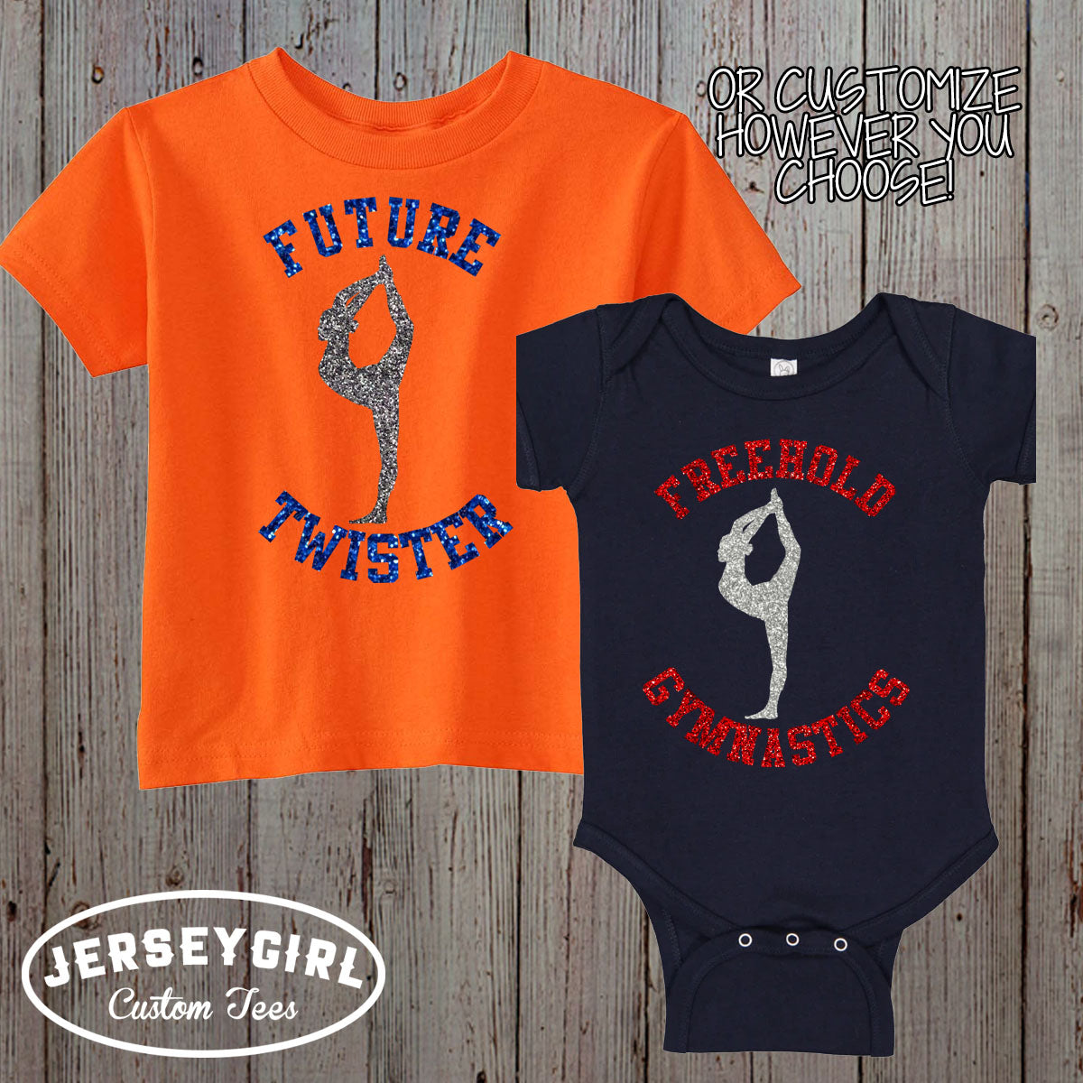 little sister biggest fan gymnastics shirt