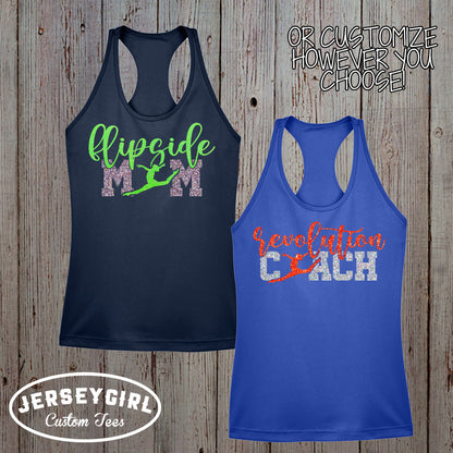 custom gymnastics tank top