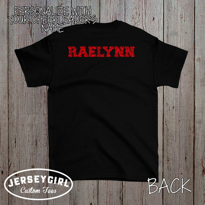 Hit Zero cheer flyer shirt