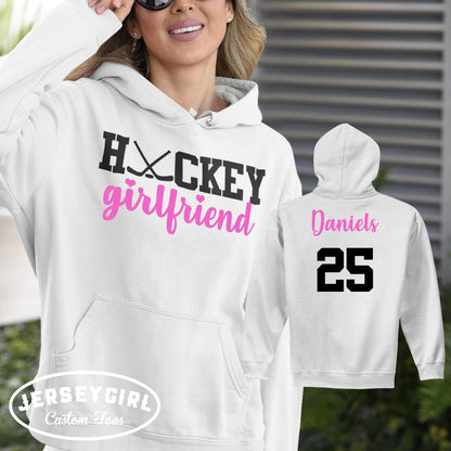 custom hockey girlfriend hoodie