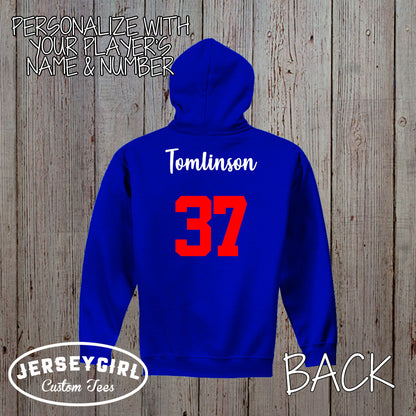 custom hockey girlfriend hoodie