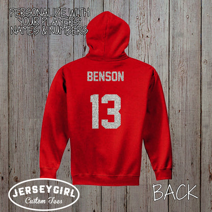 custom hockey goalie mom sweatshirt