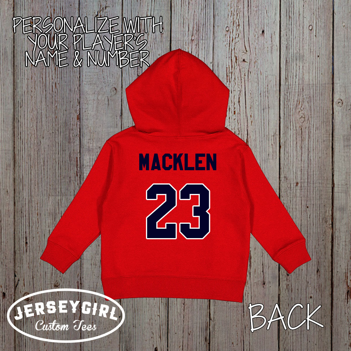 custom toddler hockey brother sweatshirt