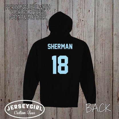 glitter hockey mama sweatshirt