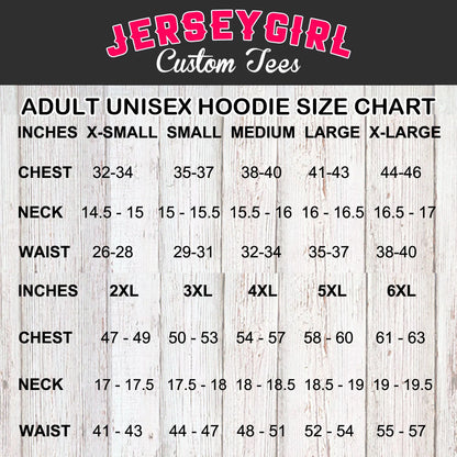 hoodie size chart