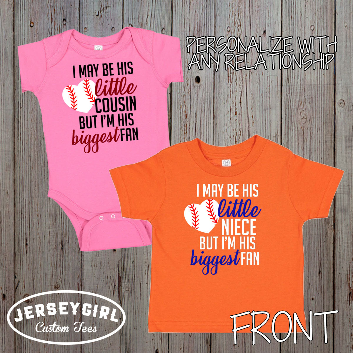 I May Be His Little Sister But I'm His Biggest Fan baseball shirt