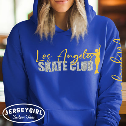 personalized ice skating hoodie