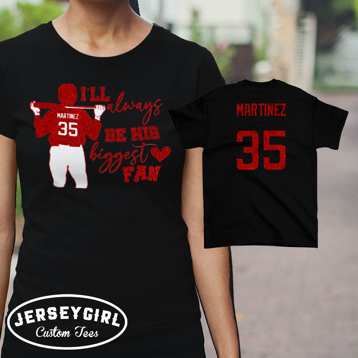 I'll always be your biggest fan baseball shirt