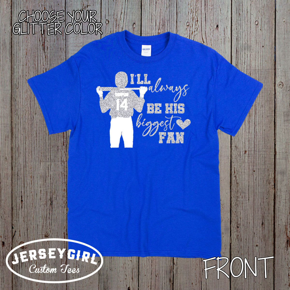 I'll always be your biggest fan baseball shirt