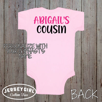 I'm only here for my flipping sister baby bodysuit