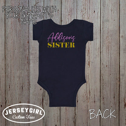 in my gymnastics sister era shirt 