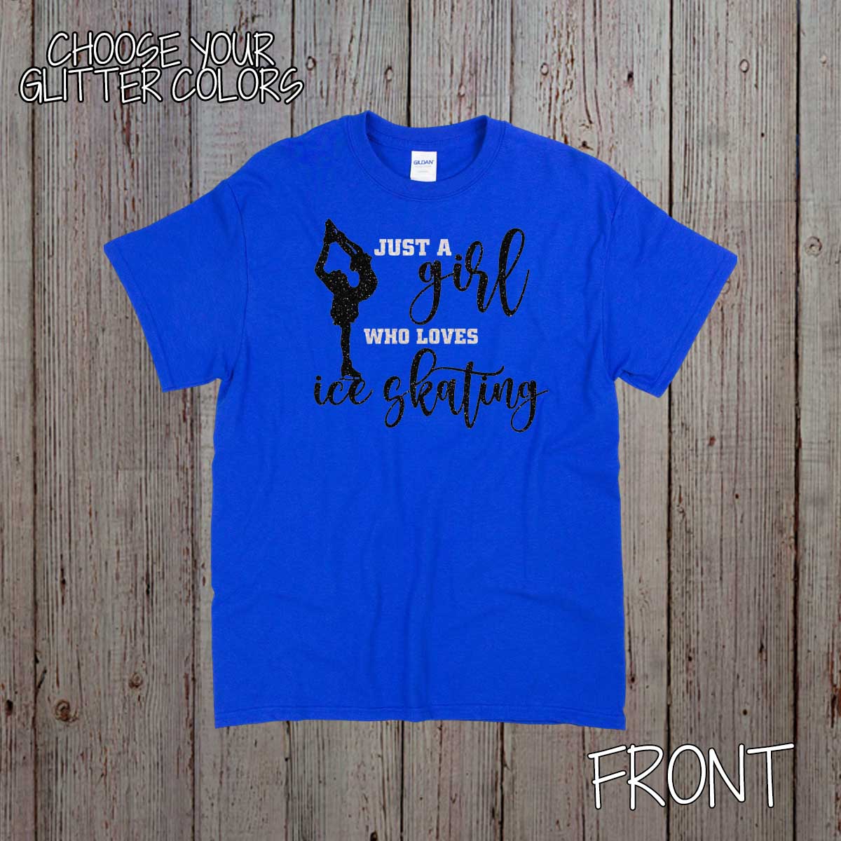 Just a Girl Who Loves Ice Skating shirt