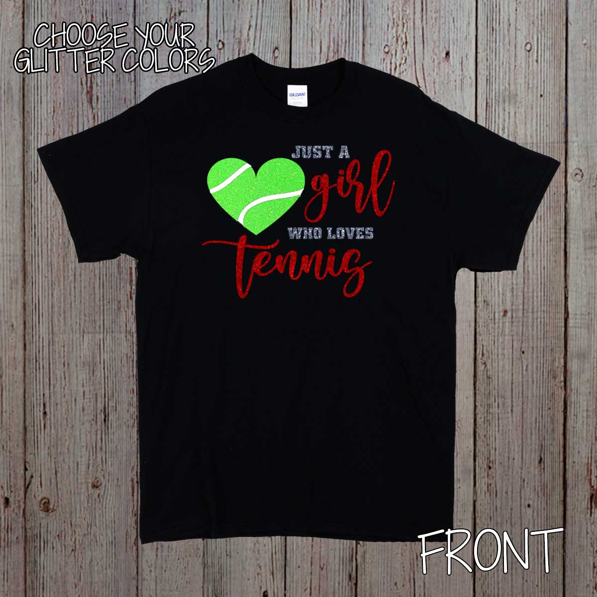 Just a Girl Who Loves Tennis shirt