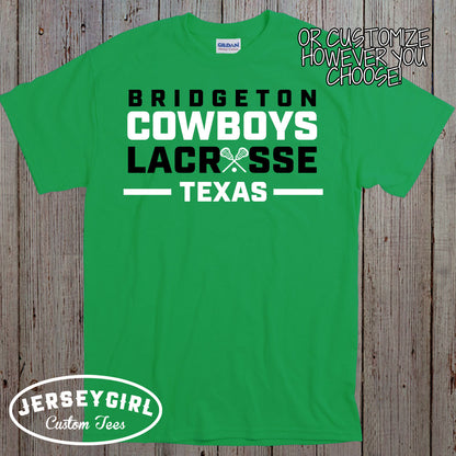 custom lacrosse seniors night shirt