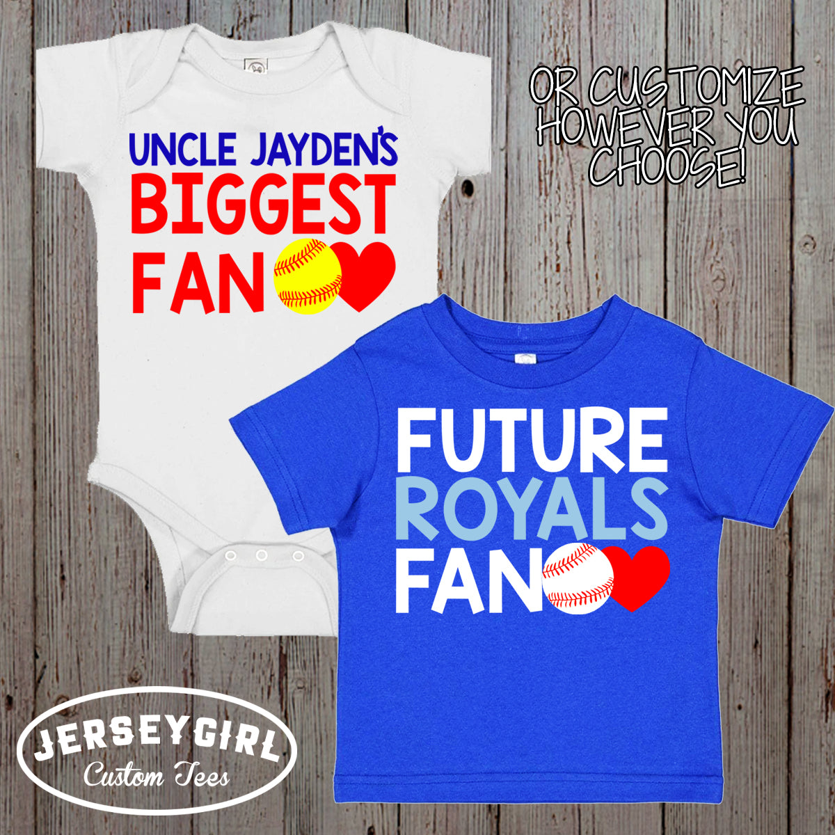 Little Brother Biggest Fan Baseball Bodysuit / Toddler Shirt