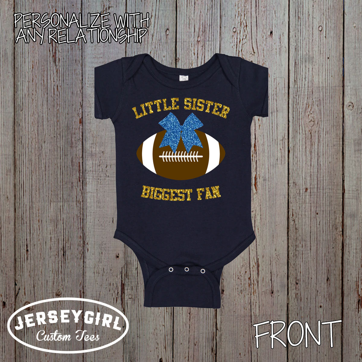 custom little cousin biggest fan basketball bodysuit