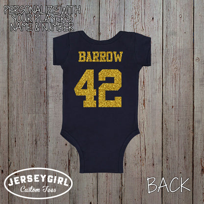 custom little cousin biggest fan basketball bodysuit