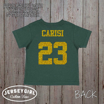 little sister biggest fan baseball bodysuit / toddler shirt