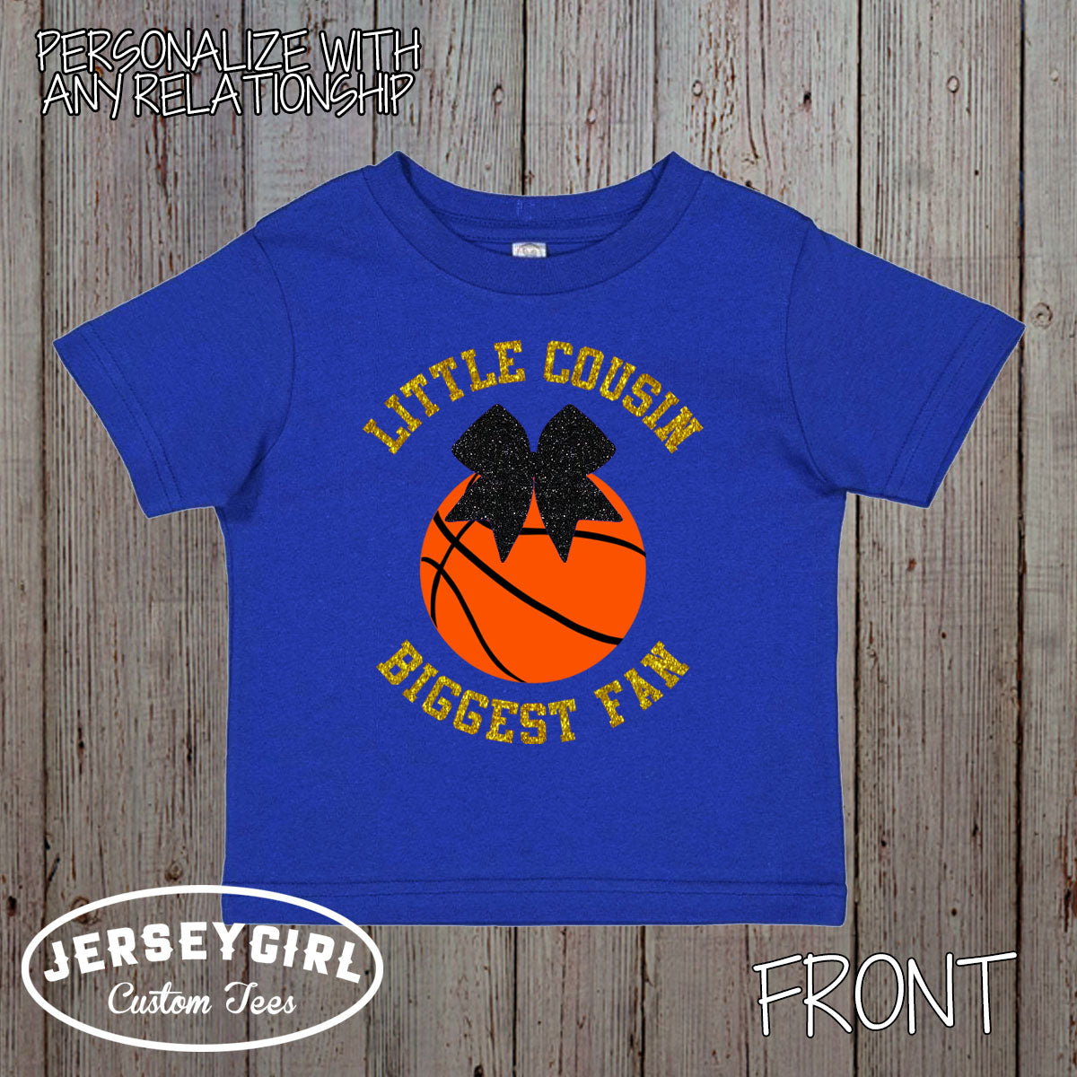 custom little sister biggest fan basketball bodysuit