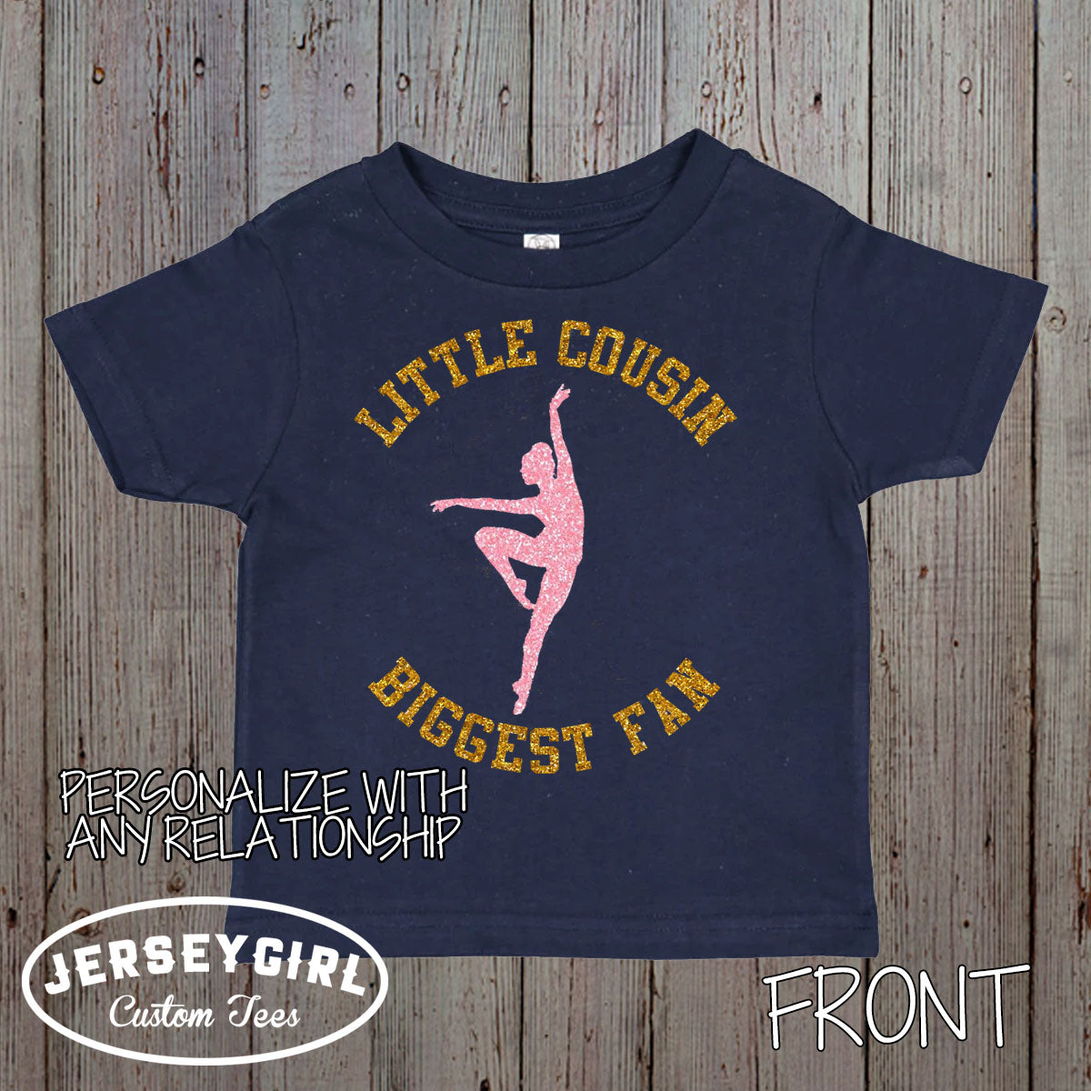 little sister biggest fan dance bodysuit / toddler shirt