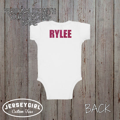 custom dance little sister shirt