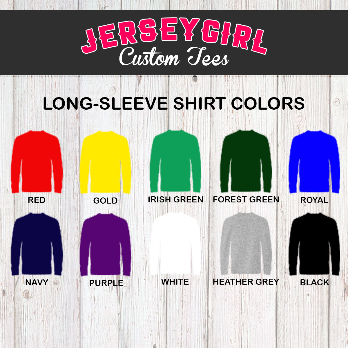 Custom Long Sleeve Cheer Shirt