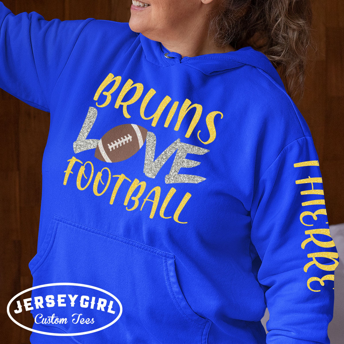 love football sweatshirt