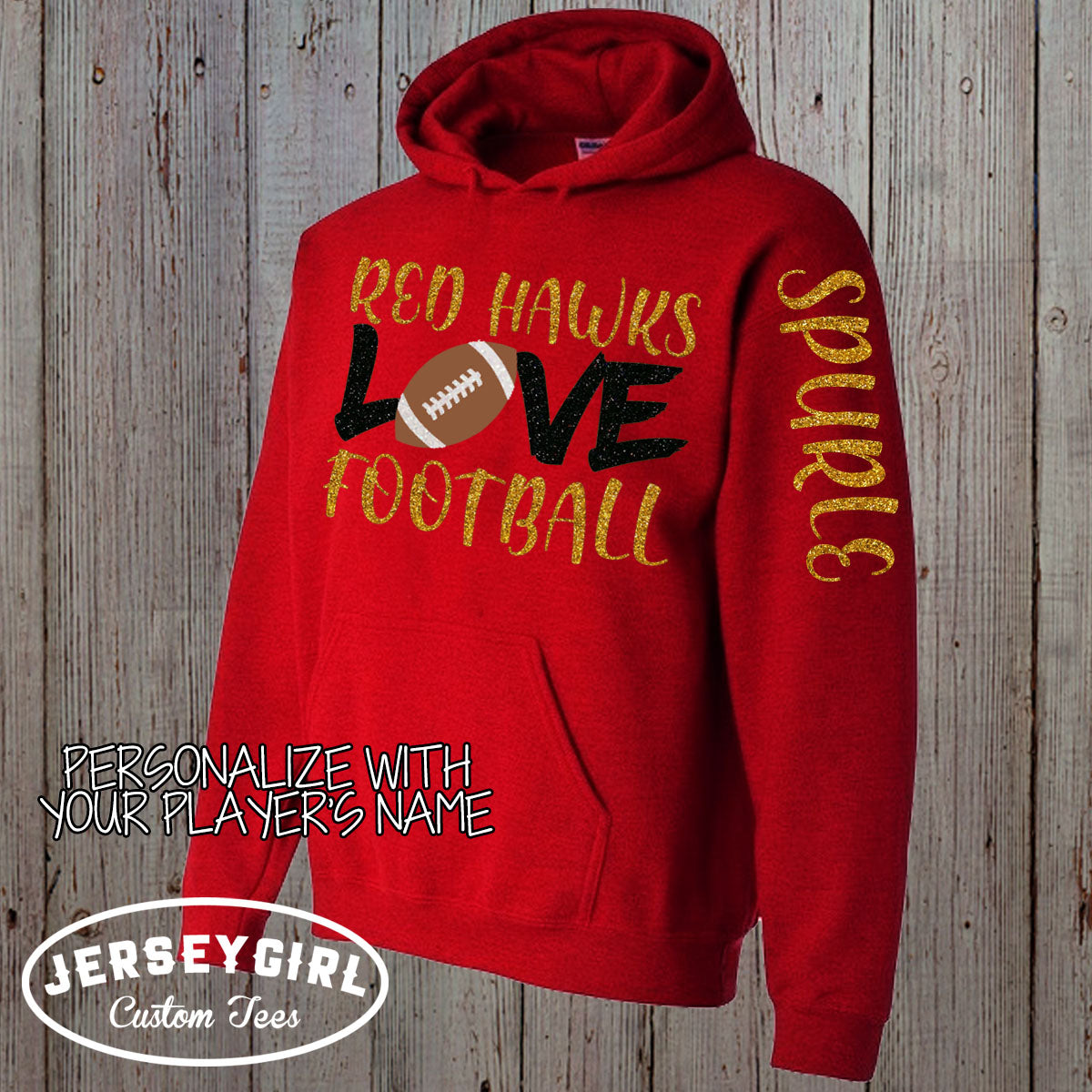 love football sweatshirt