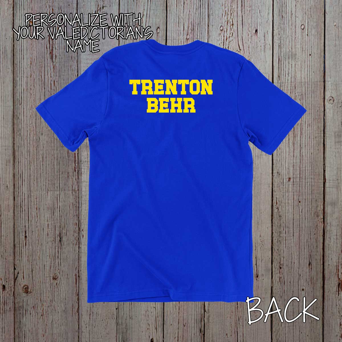personalized valedictorian mom shirt