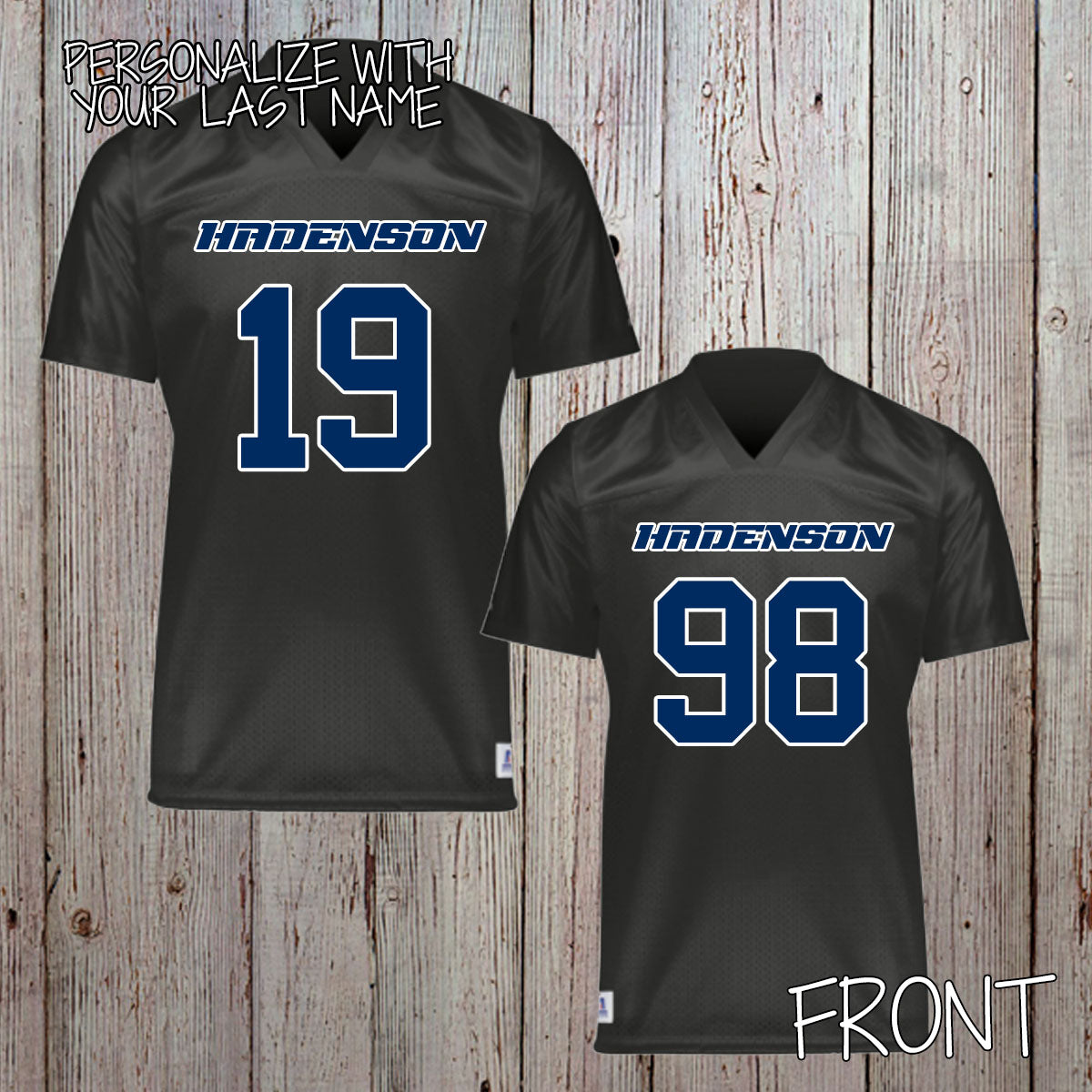 mr and mrs football jerseys