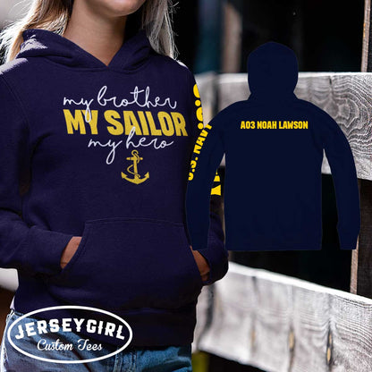 my brother my sailor my hero sweatshirt