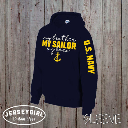 my brother my sailor my hero sweatshirt