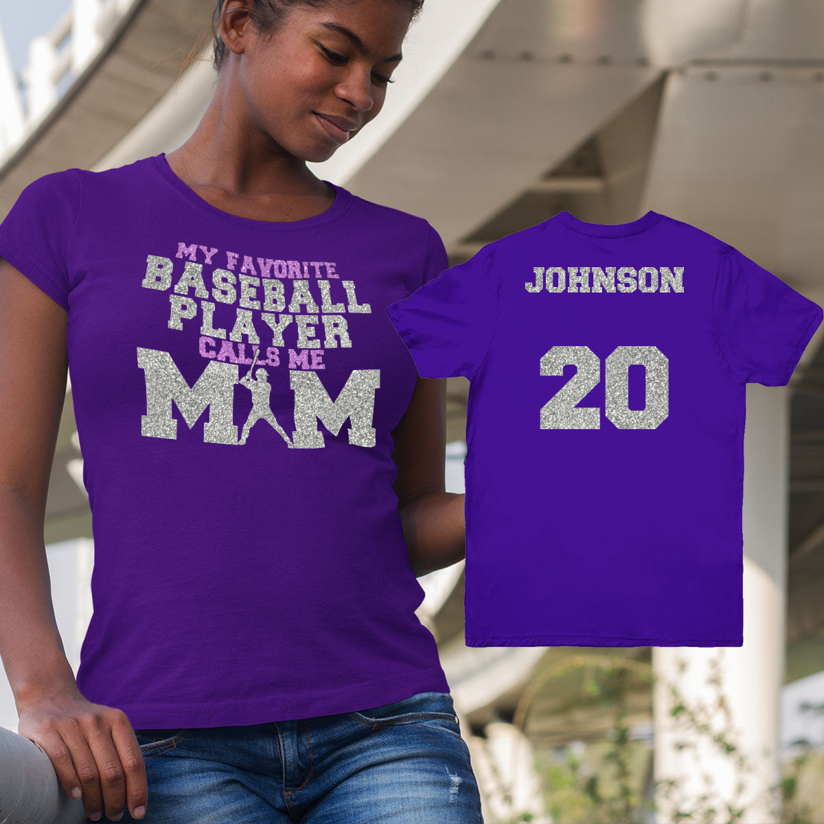 My Favorite Baseball Player Calls Me Mom shirt