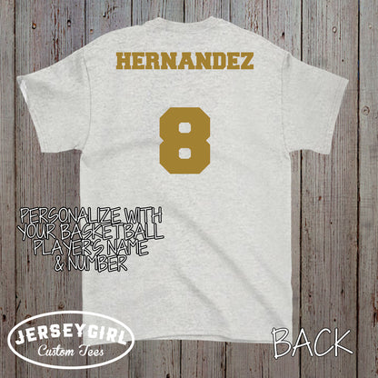 my favorite basketball player calls me dad shirt