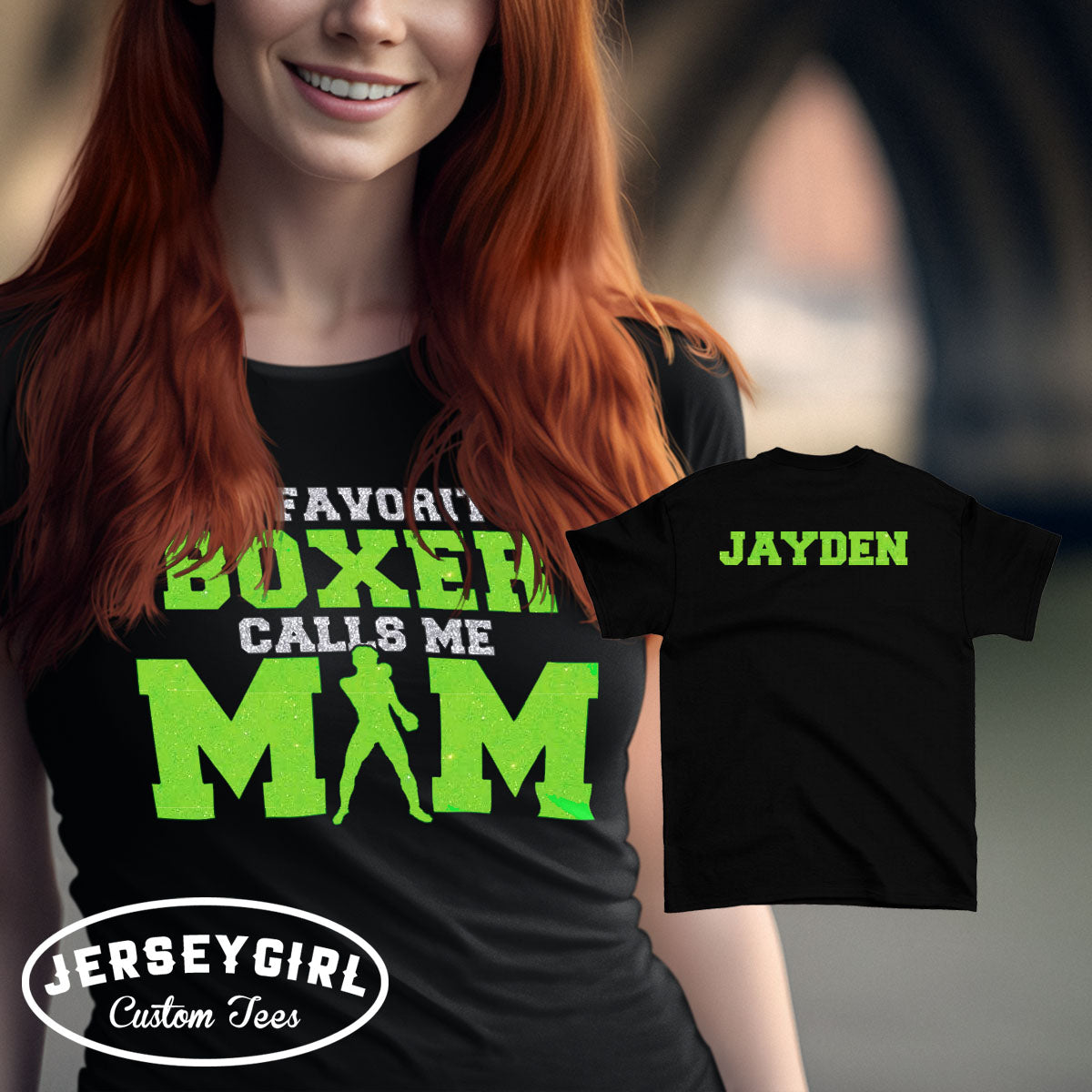 my favorite boxer calls me mom shirt