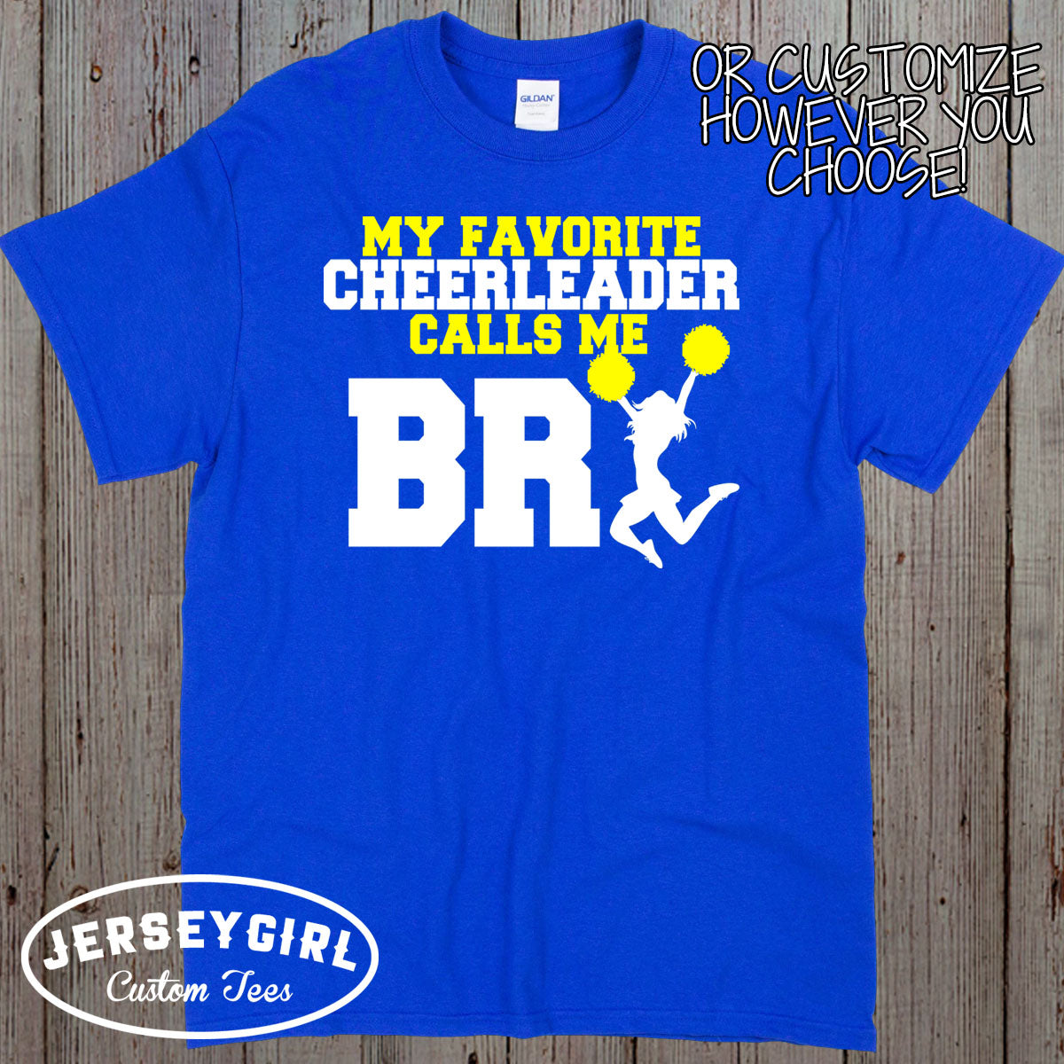 my favorite cheerleader calls me dad shirt