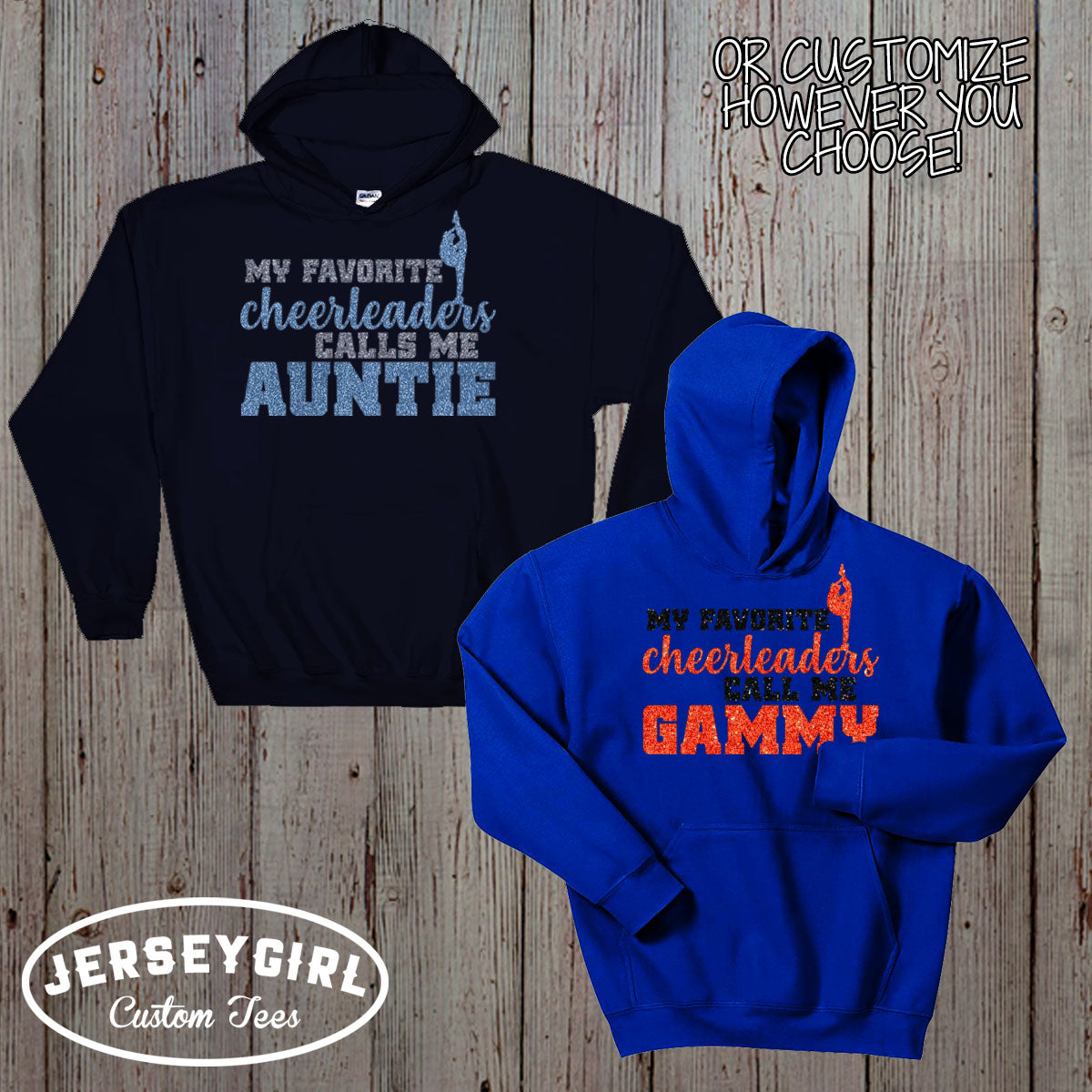 My Favorite Cheerleader Calls Me Grandma sweatshirt