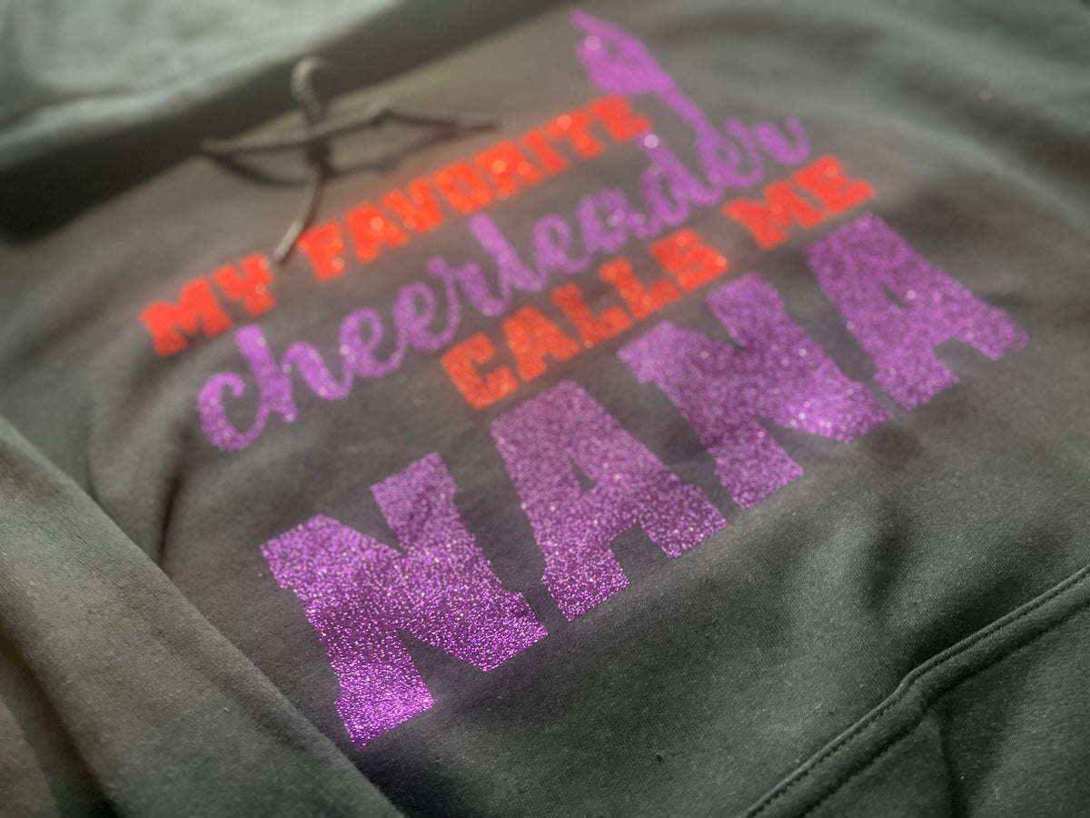 My Favorite Cheerleader Calls Me Grandma sweatshirt 