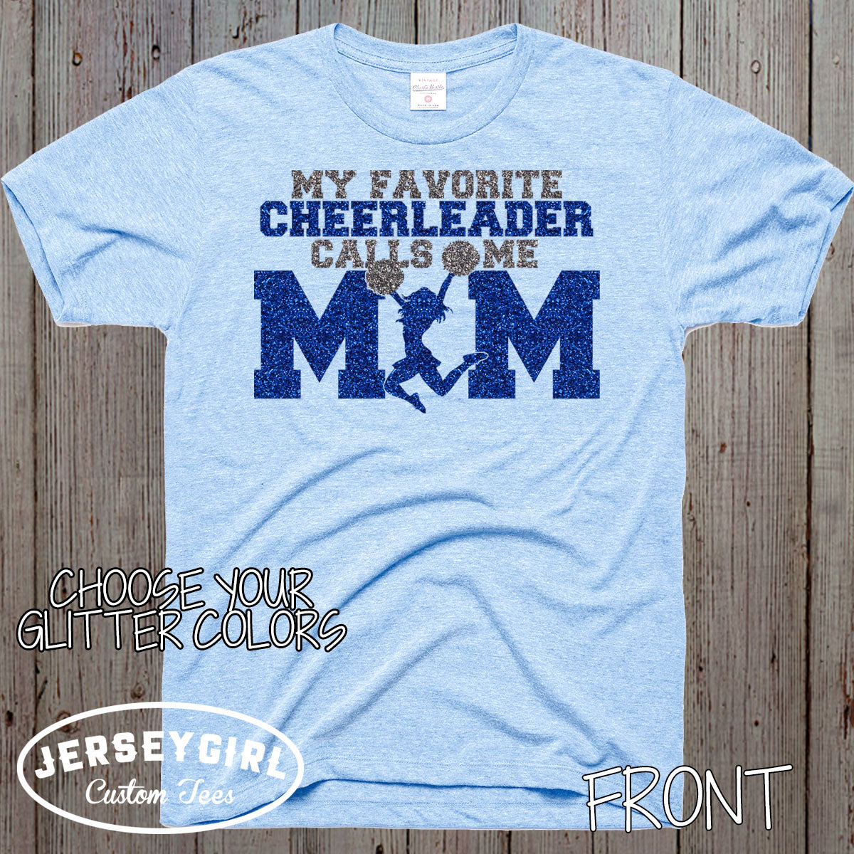 my favorite cheerleader calls me mom shirt
