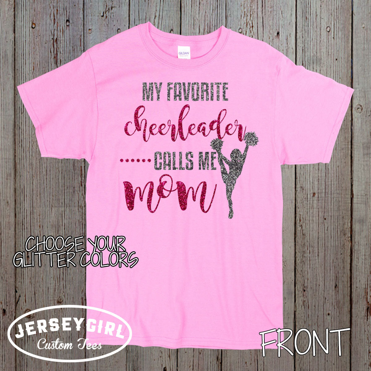 my favorite cheerleader calls me mom shirt