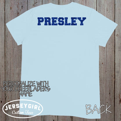 my favorite cheerleader calls me mom shirt