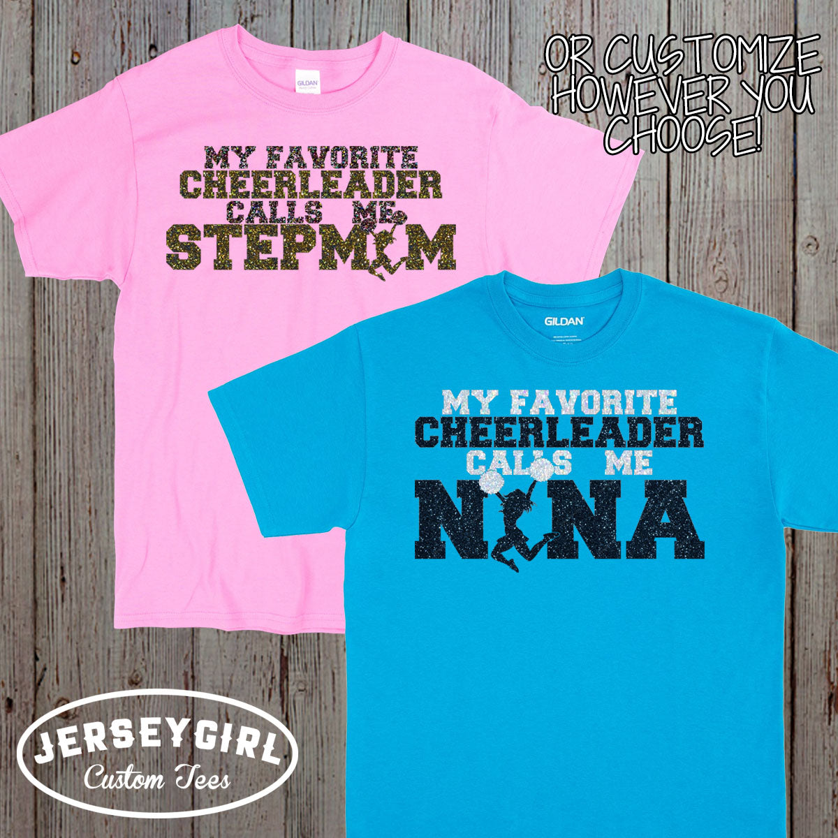 my favorite cheerleader calls me mom shirt