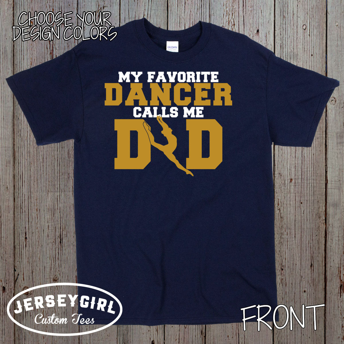 my favorite dancer calls me dad shirt