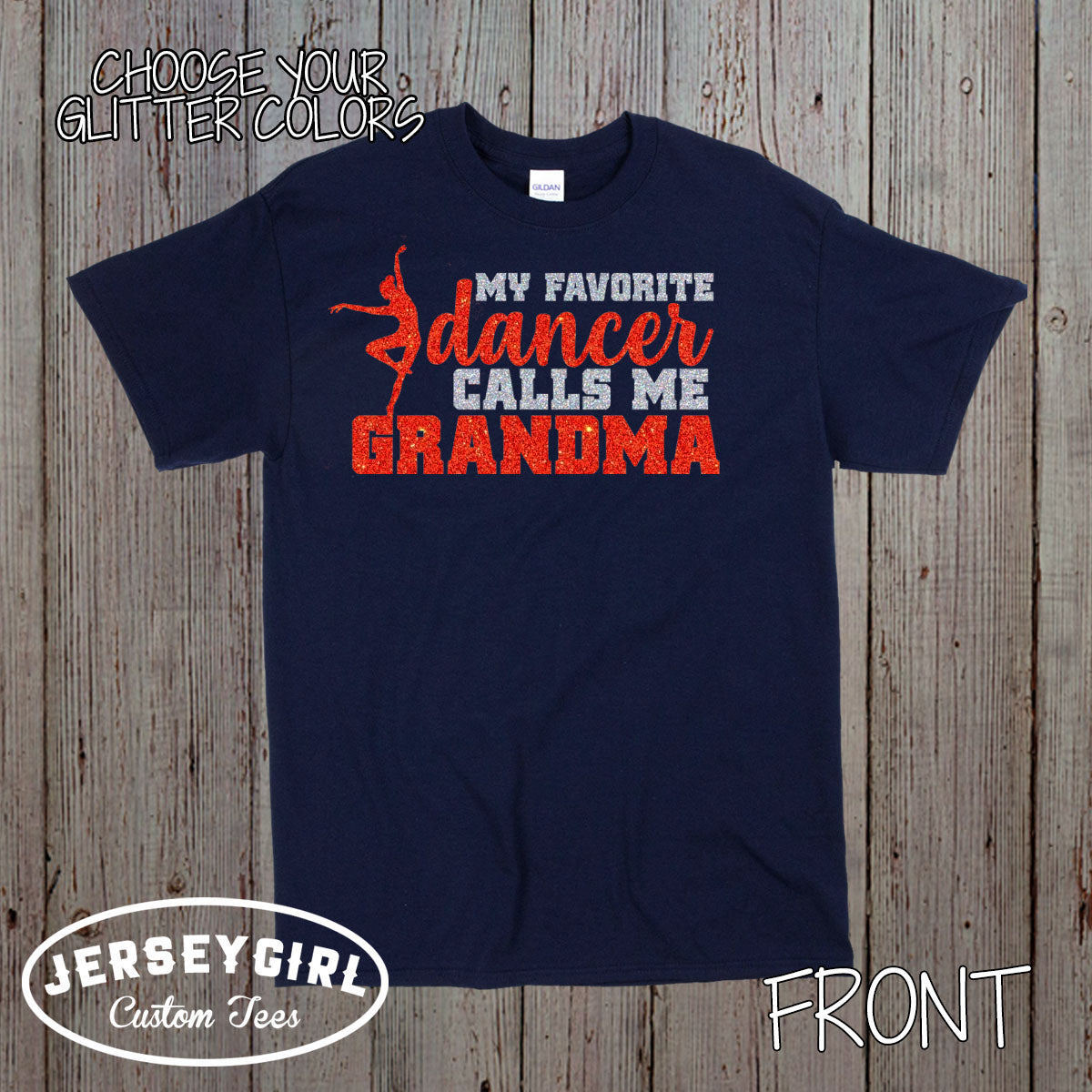 my favorite dancer calls me grandma shirt