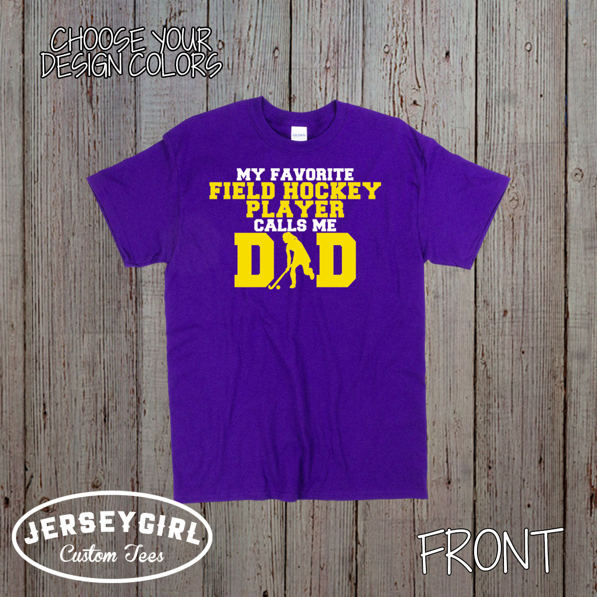 My Favorite Field Hockey Player Calls Me Dad shirt 