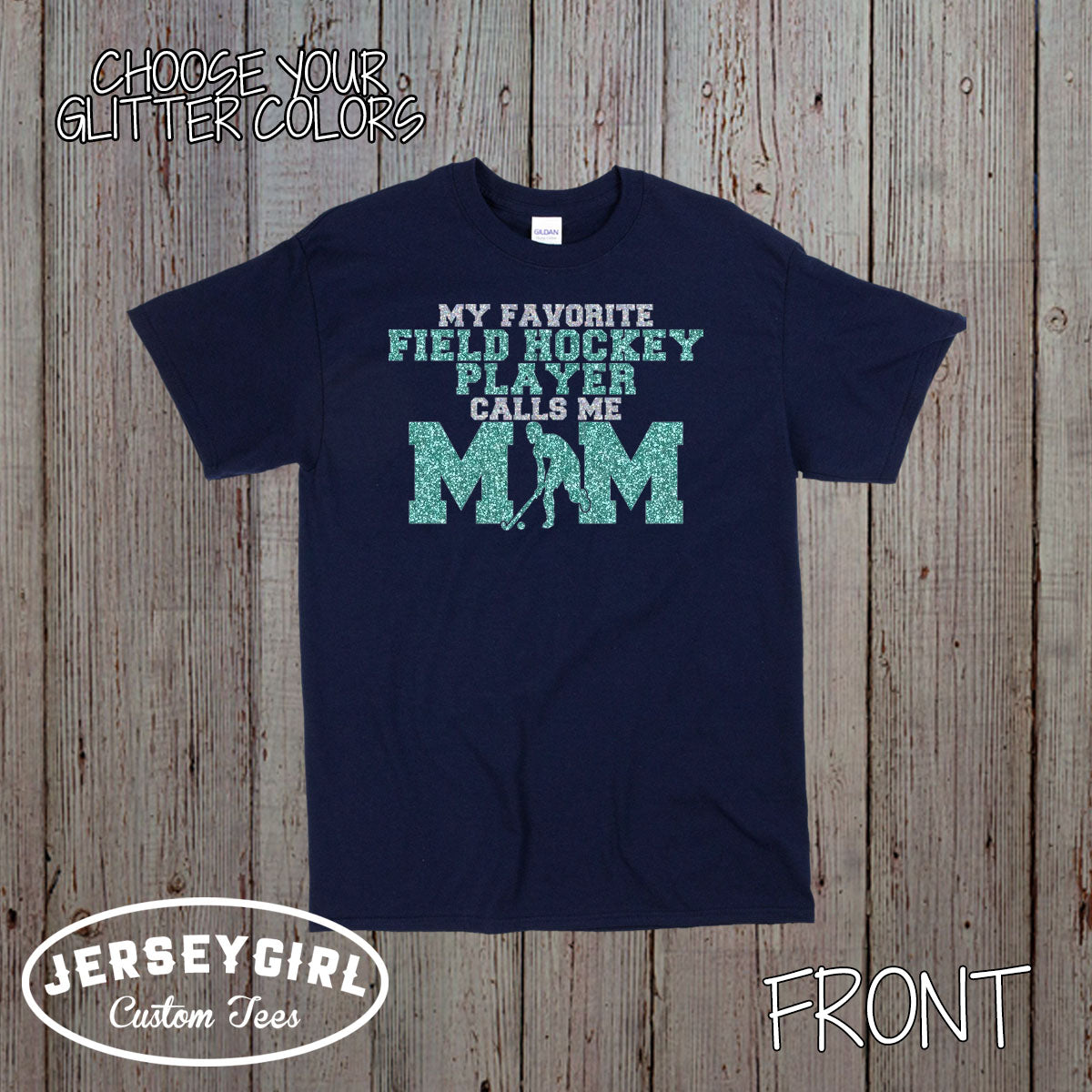 my favorite field hockey player calls me mom shirt