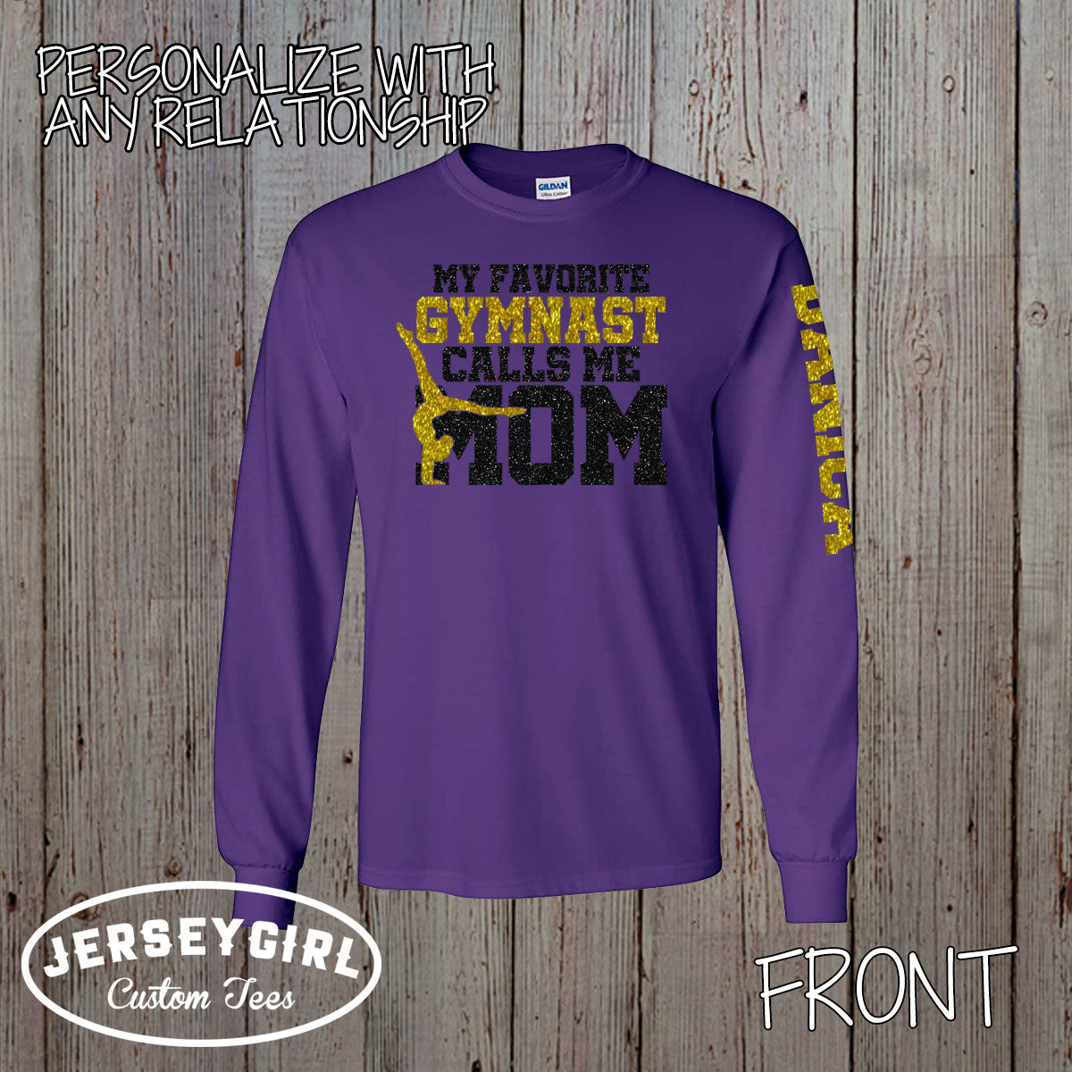 My Favorite Gymnast Calls Me Dad long sleeve shirt