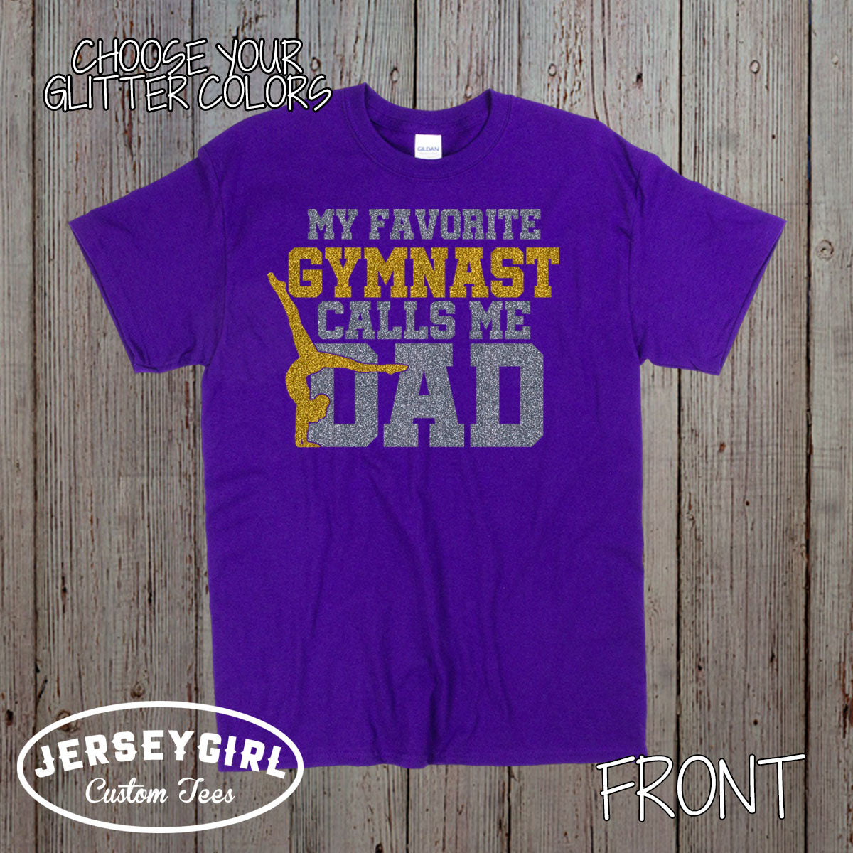 My Favorite Gymnast Calls Me Dad shirt